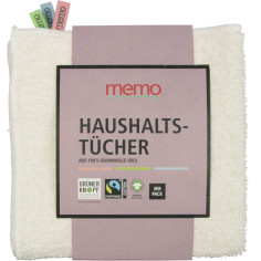 Haushaltsreinigungstuch 3er P. Memo von Memo | Haushaltsa...