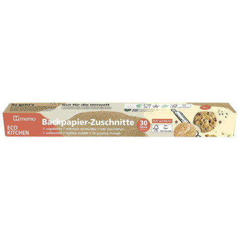 Backpapier Zuschnitte ungebl. Memo von Memo | Papiertasch...
