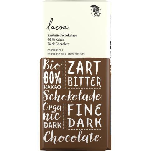 Lacoa Zartbitterschokolade von Lacoa | Bio, vegan | Schok...