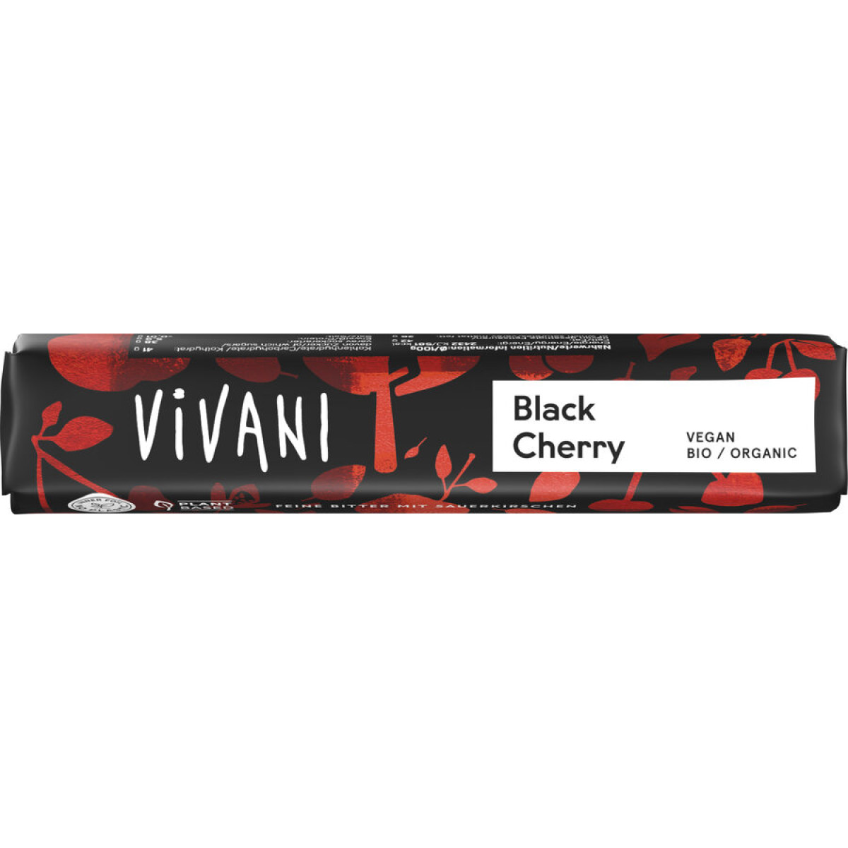 Black Cherry Riegel von Vivani | Bio, vegan | Riegel onli...