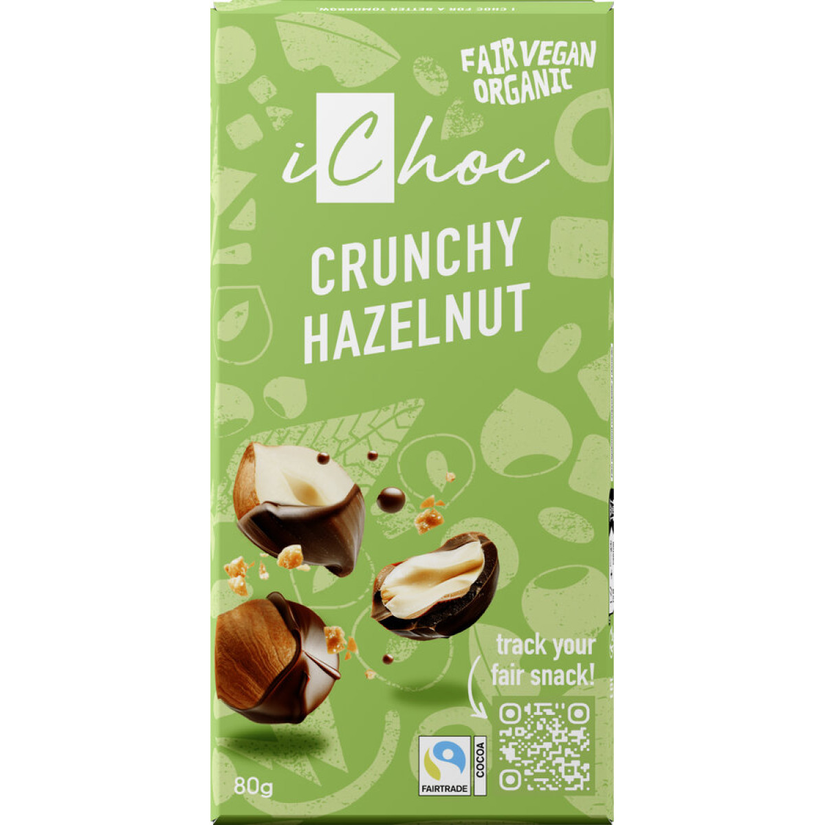 iChoc Crunchy Hazelnut von iChoc | Bio, vegan | Schokolad...