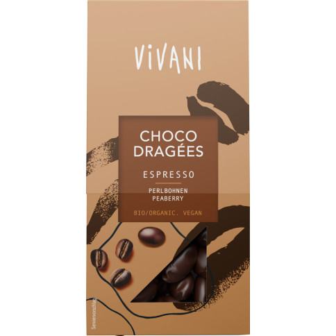 Choco Dragées Espresso von Vivani | Bio, vegan | Süssigke...