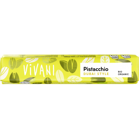 Pistacchio Dubai Style Riegel von Vivani | Bio | Riegel o...