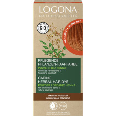 Pfl. Haarf. Pulver 04 Hennarot von Logona | Bio, vegan...