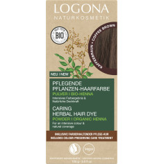 Pfl. Haarf. Pulver 10 Kaffeebraun von Logona | Bio, vegan...
