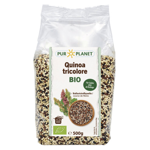 Quinoa tricolore von Pur Planet | Bio, vegan, laktosefrei...