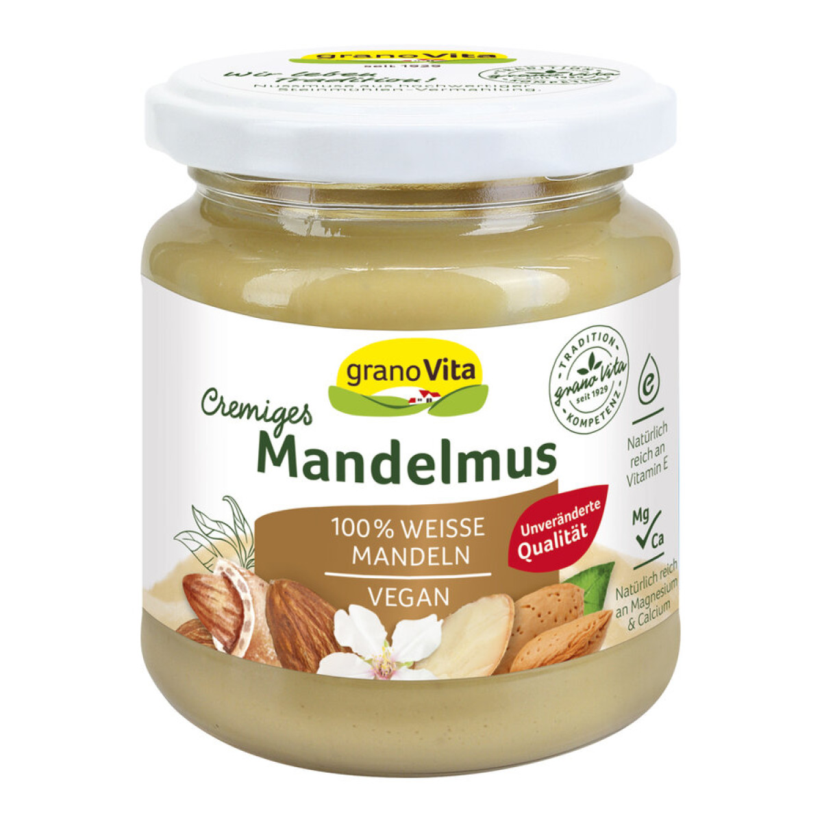Mandelmus konv. von GranoVita | vegan, laktosefrei | Aufs...