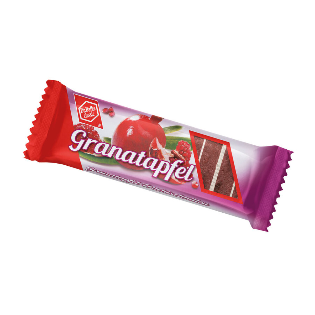 Granatapfel-Fruchtschnitten von Dr. Balke | Riegel online...