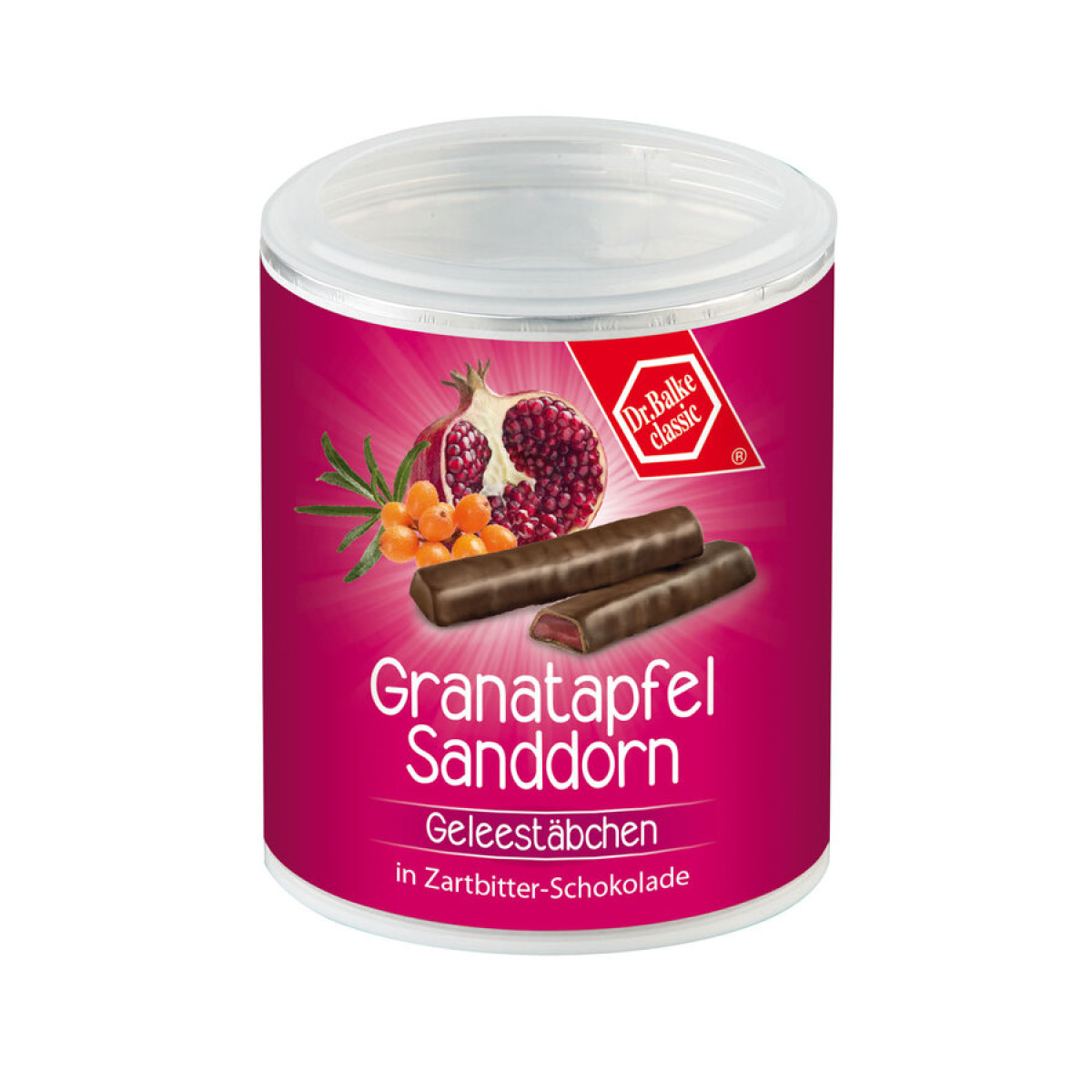 Granatapfel-Sanddorn Gelee-Stäbchen von Dr. Balke | vegan...