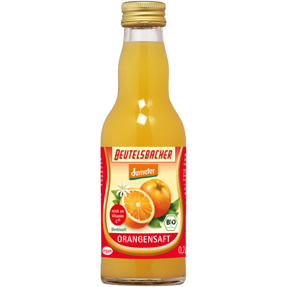 Orangensaft demeter von Beutelsbacher | Bio, vegan, Demet...