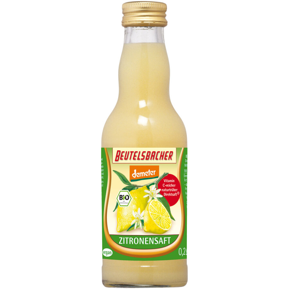 Zitronensaft demeter von Beutelsbacher | Bio, vegan, Deme...