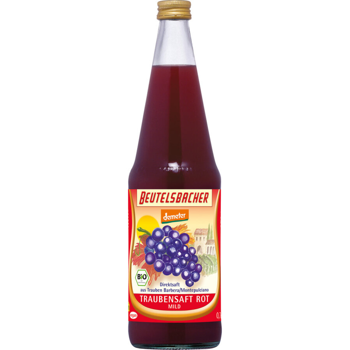 Traubensaft rot Barbera-Monte. deme von Beutelsbacher | B...