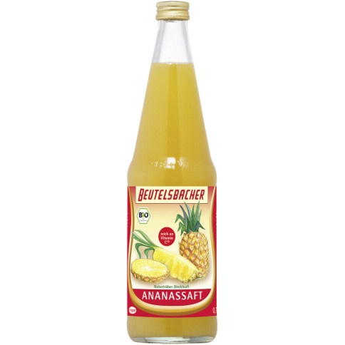 Ananassaft von Beutelsbacher | Bio, vegan | Fruchtsäfte o...