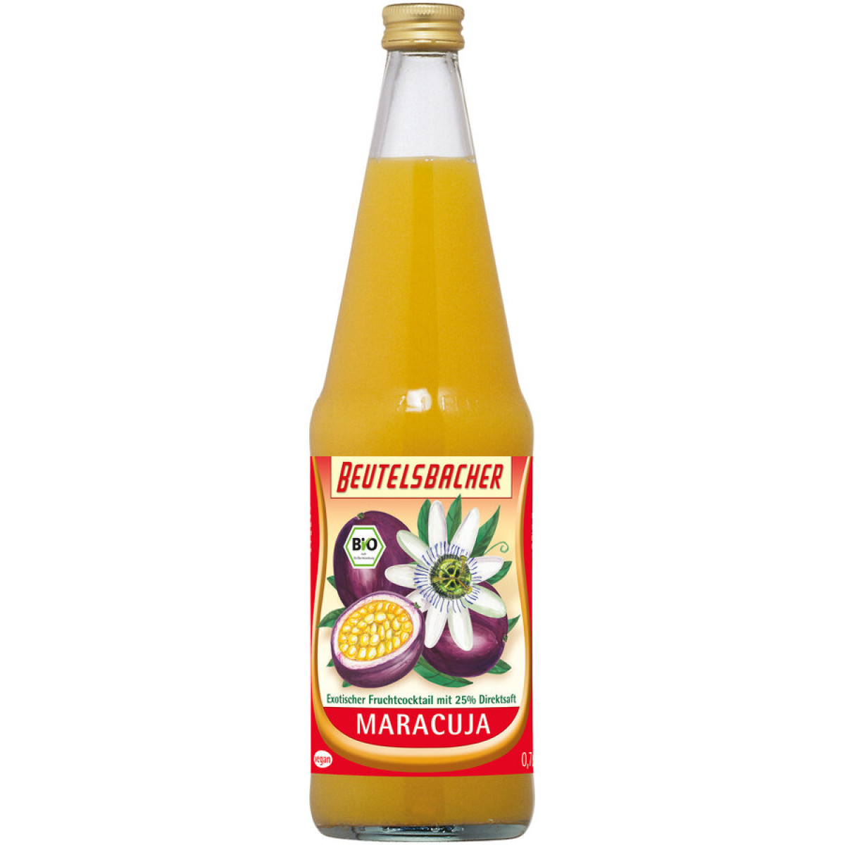 Maracuja Fruchttrunk von Beutelsbacher | Bio, vegan | Fru...