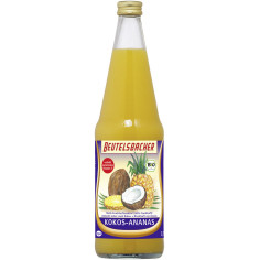 Kokos-Ananas Multi-Fruchtcocktail von Beutelsbacher | Bio...