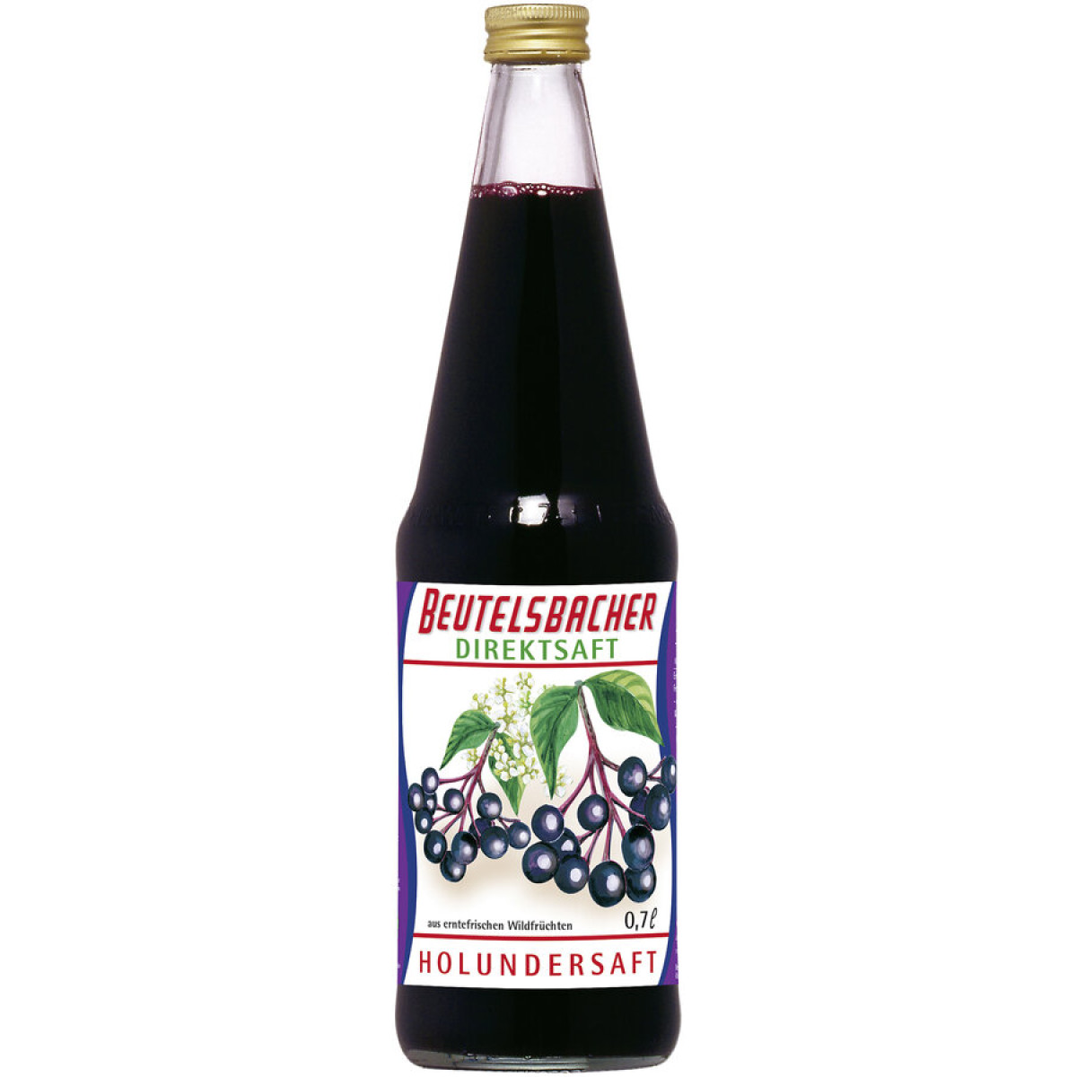Holundersaft Wildfrucht konv. von Beutelsbacher | vegan...