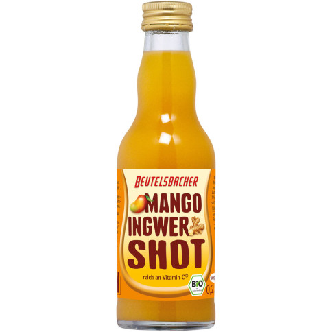 Quattro Shot Ingwer von Beutelsbacher | Bio, vegan | Fruc...