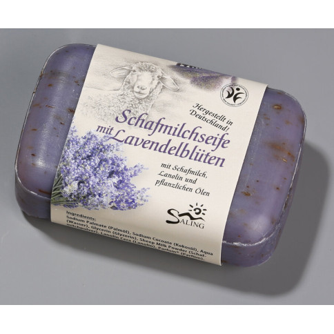 Schafmilchseife Lavendel von Saling | Bio | Seife kaufen...