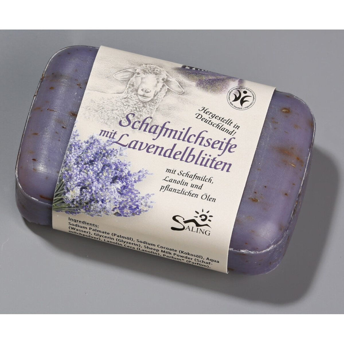 Schafmilchseife Lavendel von Saling | Bio | Seife kaufen...