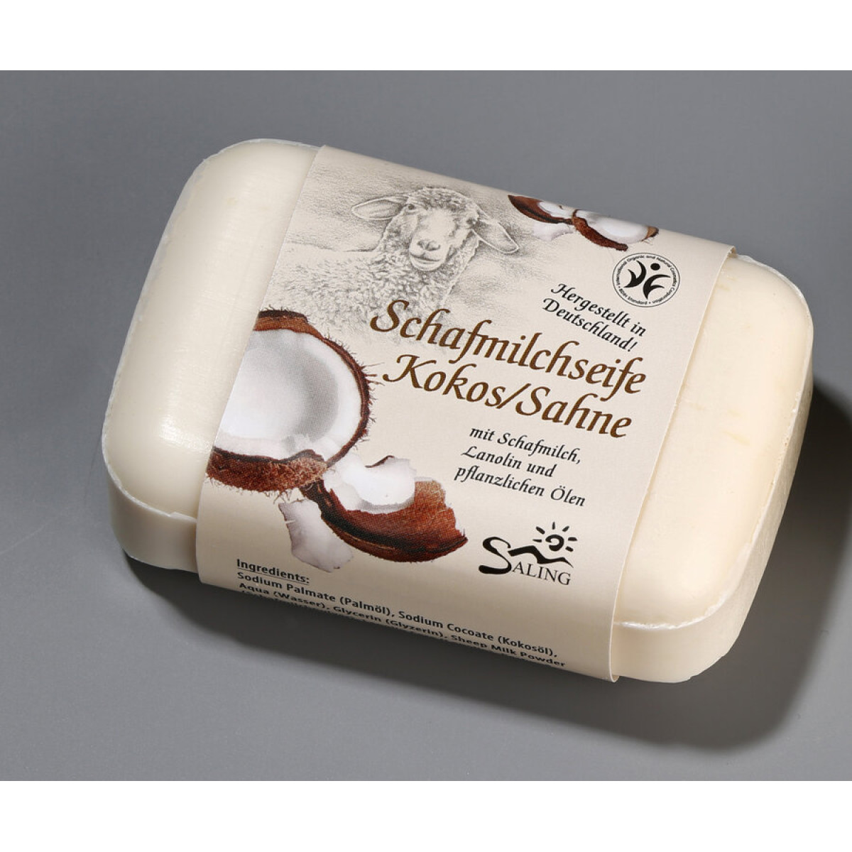 Schafmilchseife Kokos Sahne von Saling | Bio | Seife kauf...