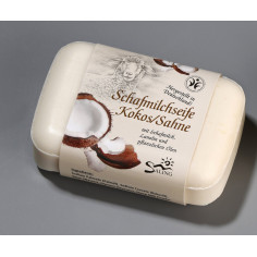 Schafmilchseife Kokos Sahne von Saling | Bio | Seife kauf...