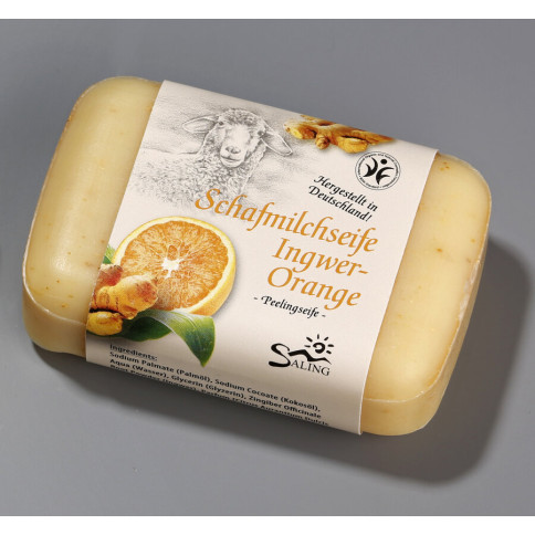 Schafmilchseife Ingwer-Orange von Saling | Bio | Seife ka...