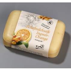 Schafmilchseife Ingwer-Orange von Saling | Bio | Seife ka...