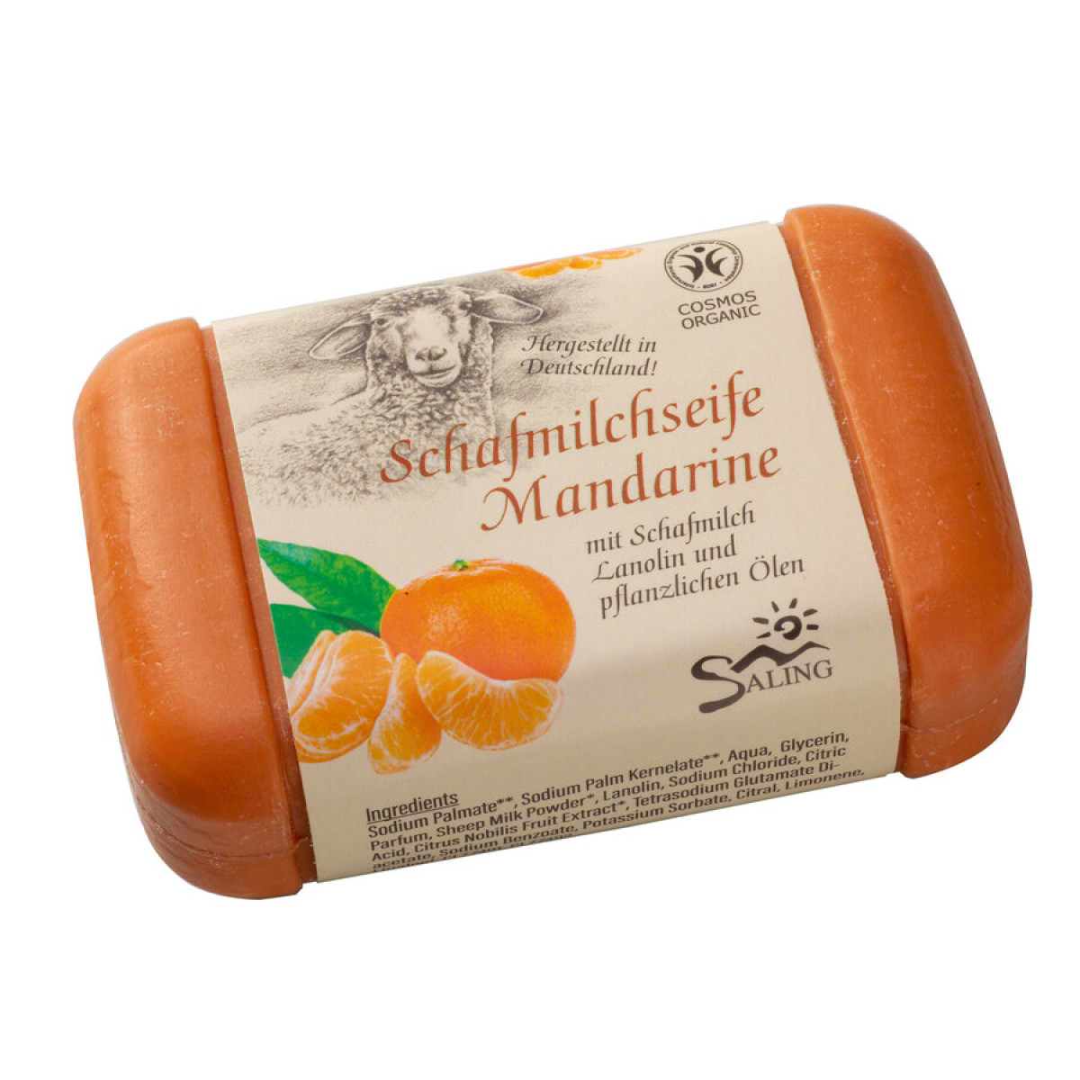 Schafmilchseife Mandarine Saling von Saling | Bio | Seife...