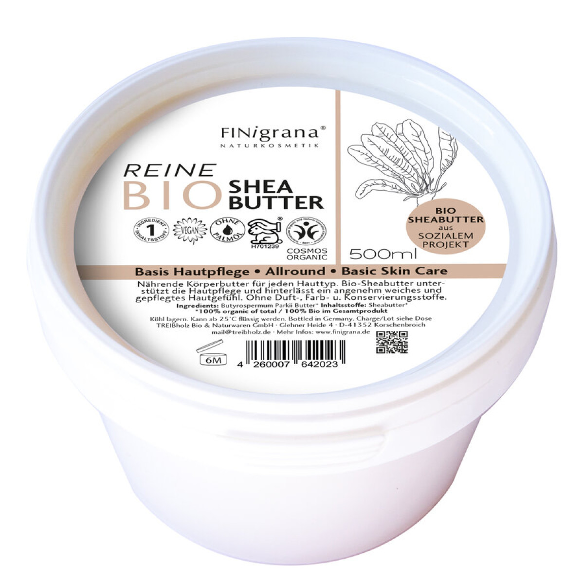 Reine Sheabutter FINigrana von FINigrana | Bio, vegan | B...