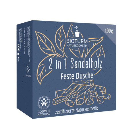 Feste Dusche 2in1 Sandelholz Biotur von Bioturm | Bio, ve...