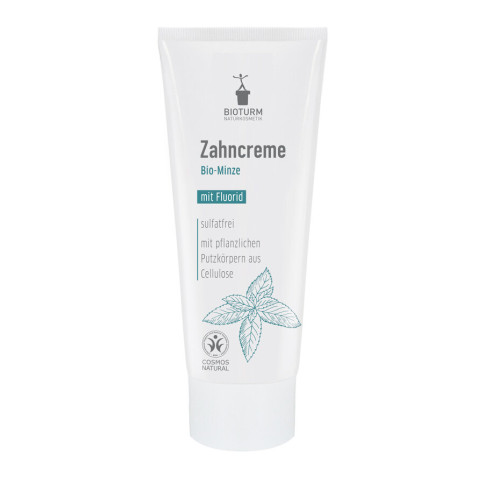 Zahncreme Minze mit Fluorid Bioturm von Bioturm | Bio | Z...