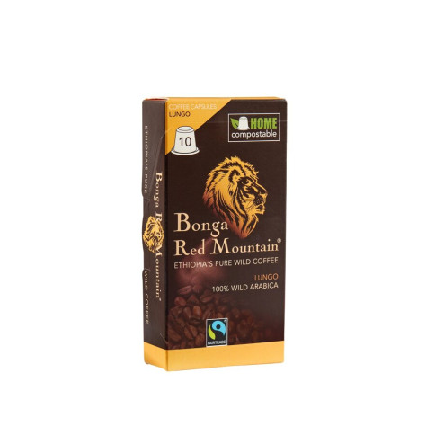 Wildkaffee Lungo Kapseln Bonga Red von Original Food | Bi...