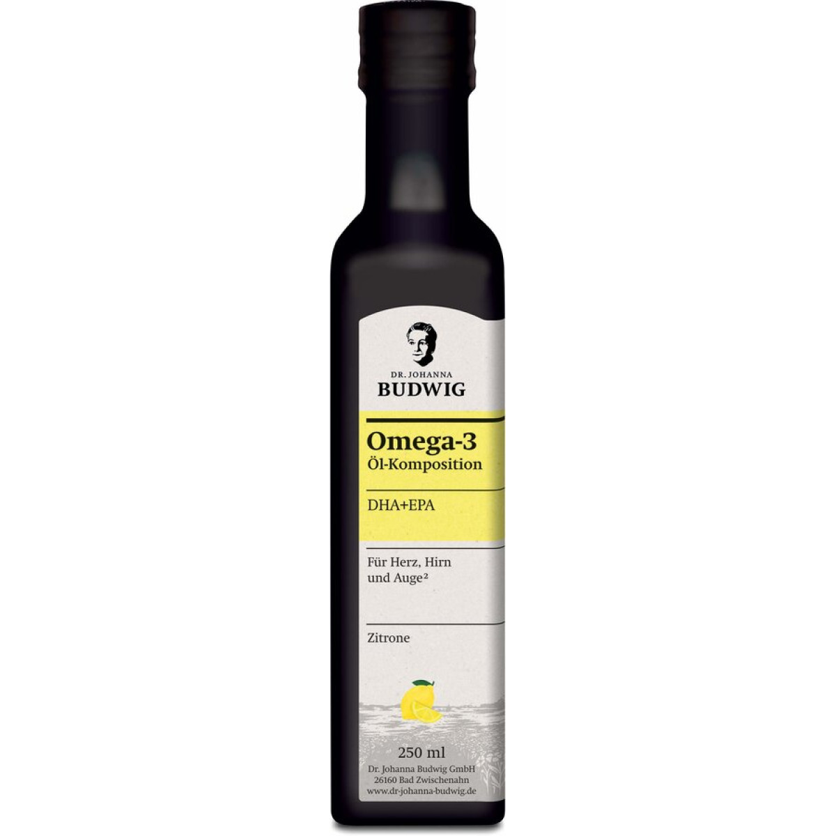 Omega-3 DHA+EPA Zitrone Pfl.öl von Dr. Johanna Budwig | P...