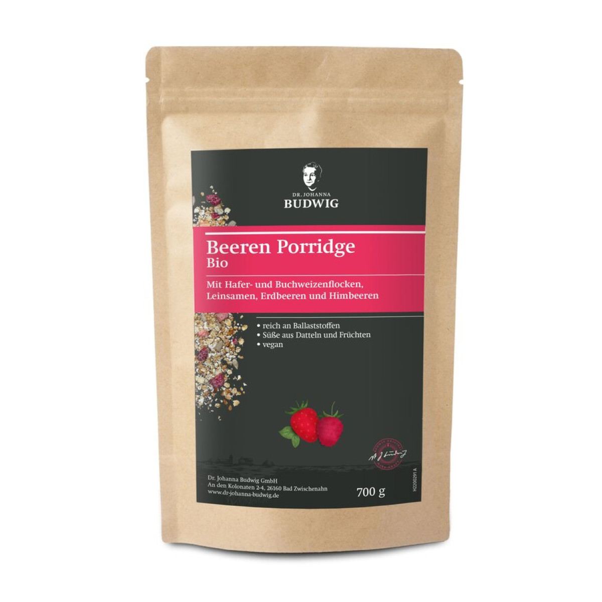 Porridge Beeren von Dr. Johanna Budwig | Bio | Müesli & C...