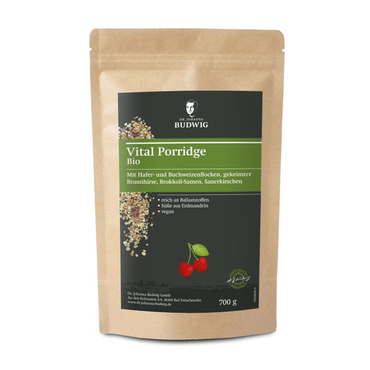 Porridge Vital von Dr. Johanna Budwig | Bio | Müesli & Ce...