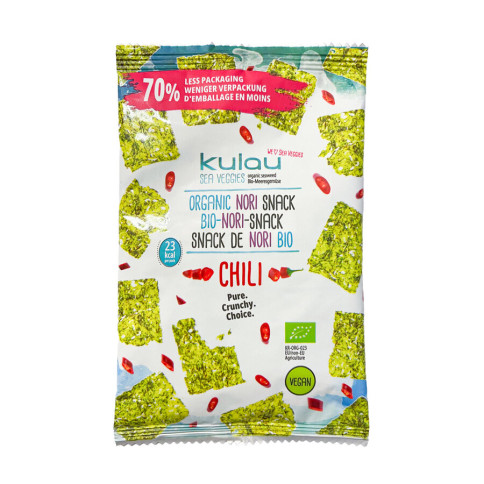 Nori Snack Chili KULAU von Kulau | Bio, vegan, laktosefre...