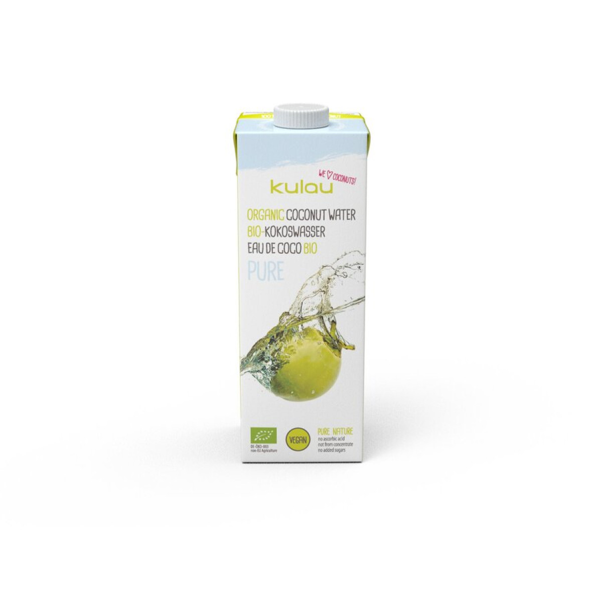 Kulau Kokoswasser Pure von Kulau | Bio, vegan, laktosefre...