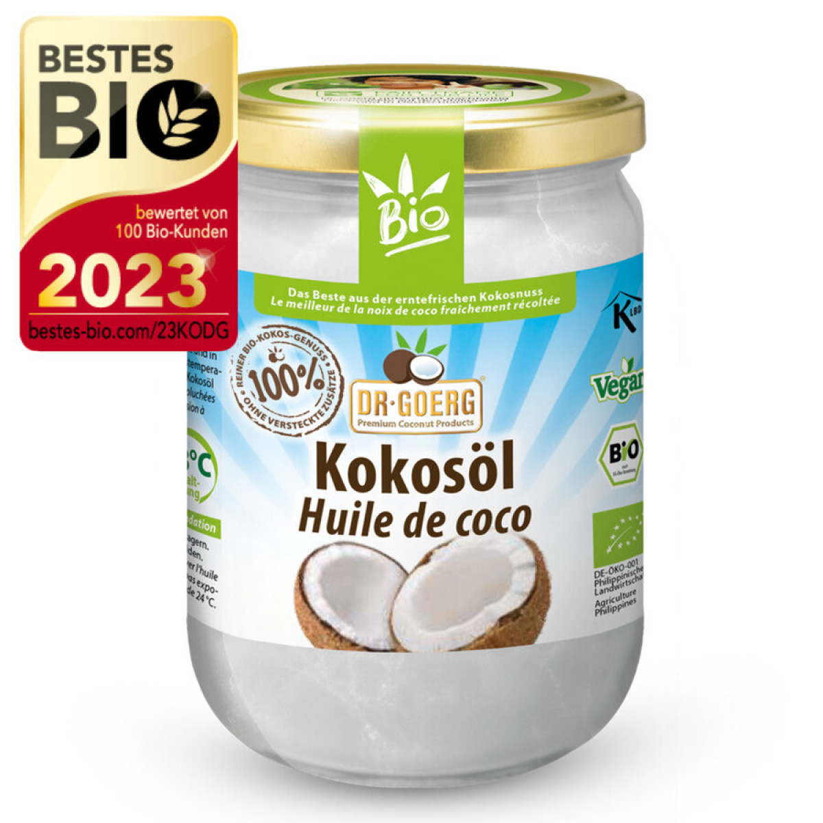 Kokosöl Dr.Goerg von Dr. Goerg | Bio, vegan | Speiseöl on...