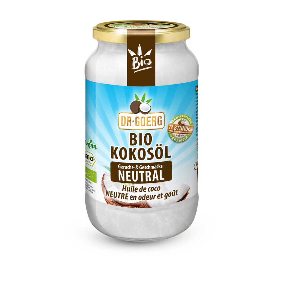 Kokosöl neutral Dr.Goerg von Dr. Goerg | Bio, vegan | Spe...