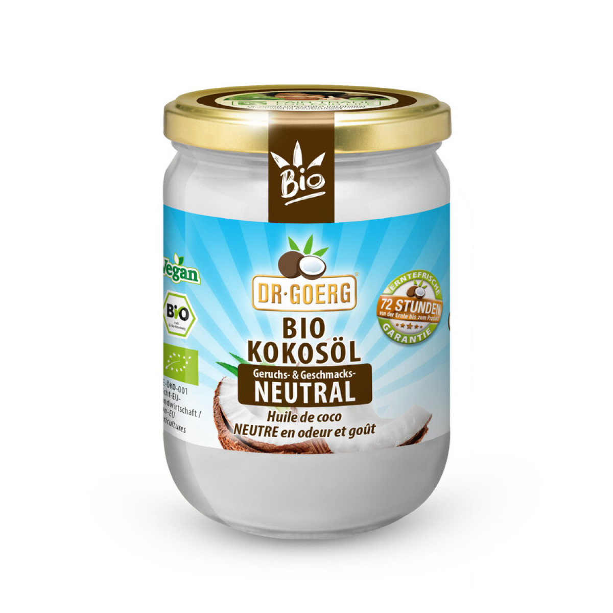 Kokosöl neutral Dr.Goerg von Dr. Goerg | Bio, vegan | Spe...