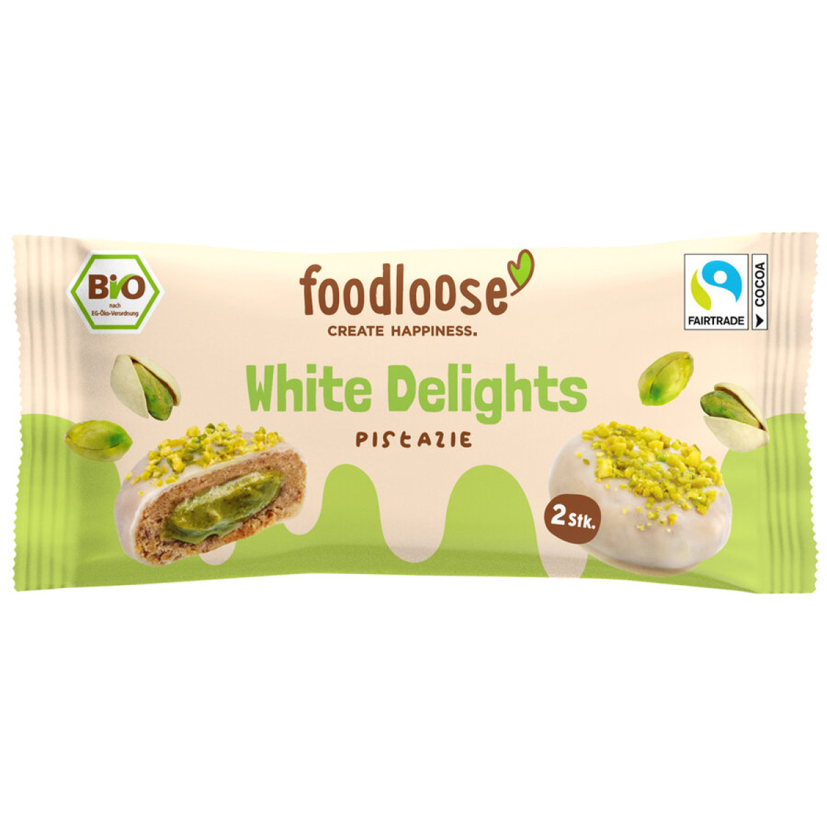 White Delights Pistazie Foodloose von Foodloose | Bio, ve...