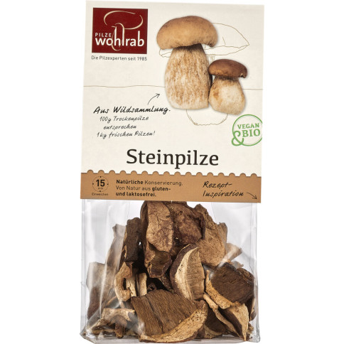 Steinpilze getrocknet Wohlrab von Pilze Wohlrab | Bio, ve...