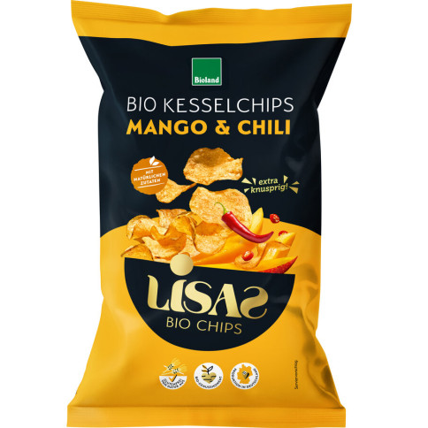 Kesselchips Mango Chili LisasChips von Lisas Chips | Bio...