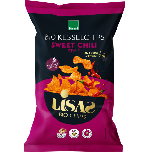 Kesselchips Sweet Chi LisasChips von Lisas Chips | Bio, v...