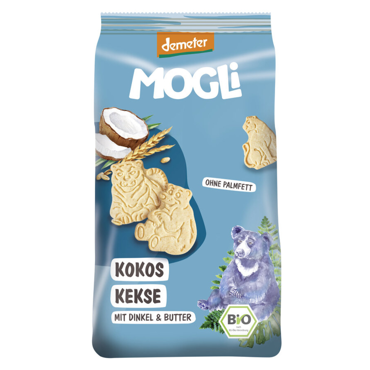 Bären Butterkekse Kokos demet Mogli von Mogli | Bio, Deme...