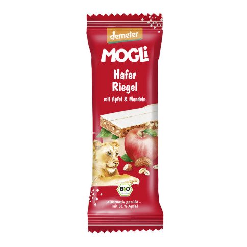 Hafer Apfel Riegel demeter Mogli von Mogli | Bio, Demeter...