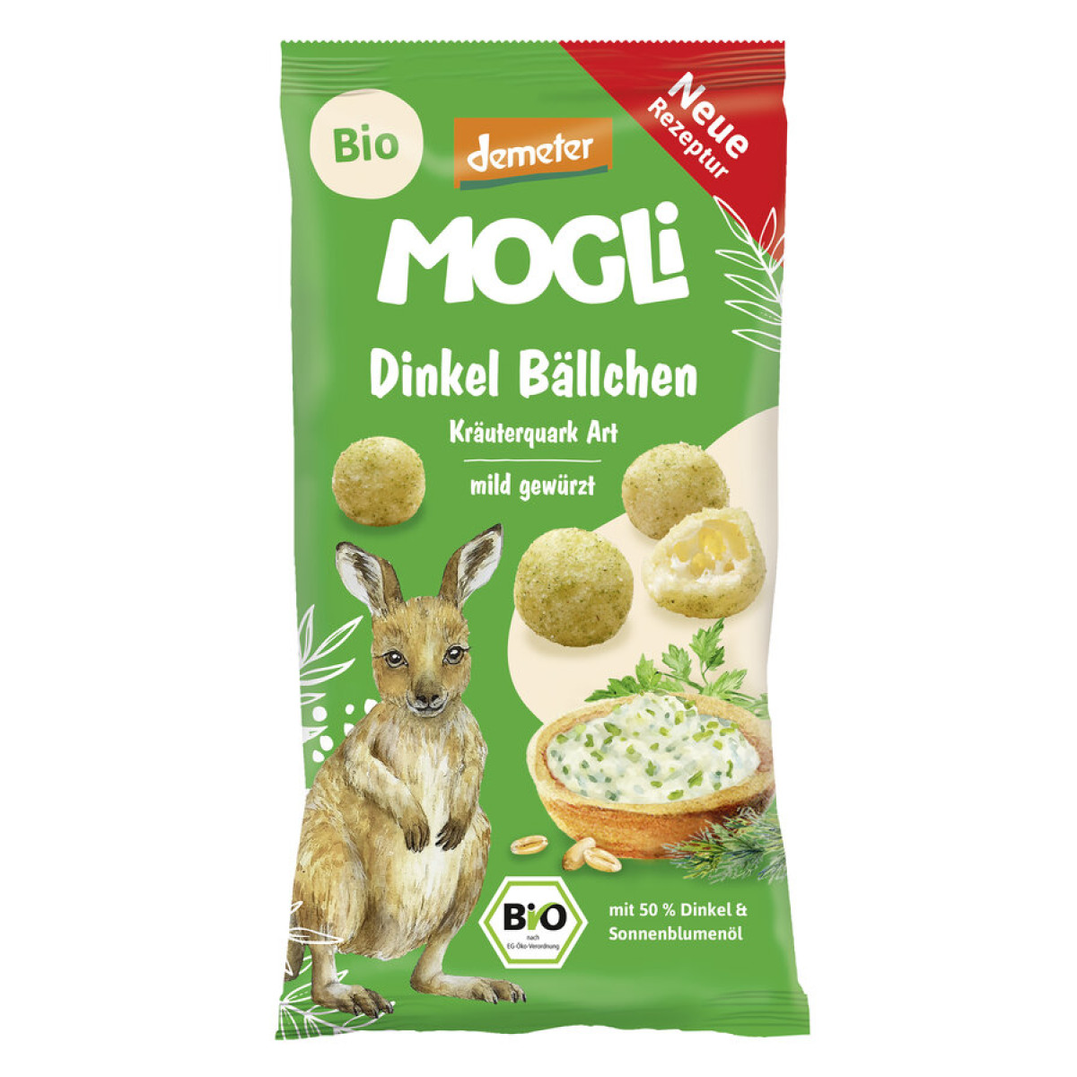 Dinkel Bällchen Krä.quark demet Mog von Mogli | Bio, Deme...