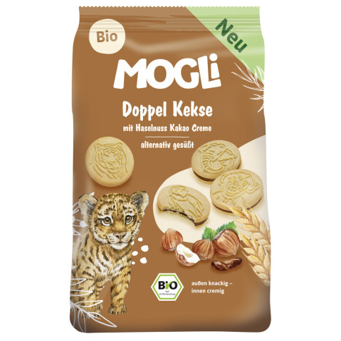 Doppel Kekse Haselnuss Kakao Mogli von Mogli | Bio | Keks...