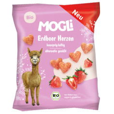 Erdbeer Herzen Mogli von Mogli | Bio, vegan, laktosefrei...