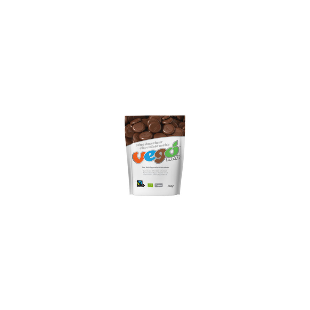 Vego Melts Fine Hazelnut Chocolate von Vego | Bio, vegan...